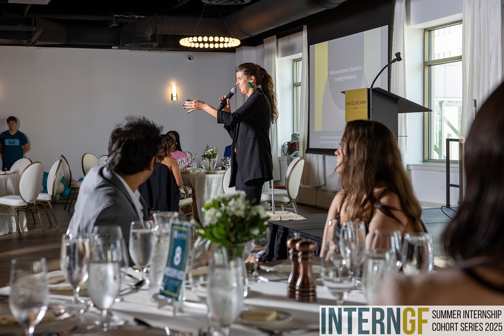 Speaker at 2025 InternGF Closing Celebration