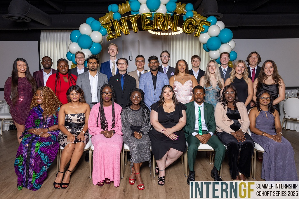 2025 InternGF participants at closing celebration