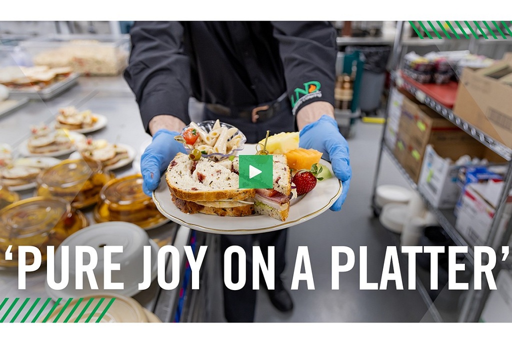 Watch the pure joy on a platter video