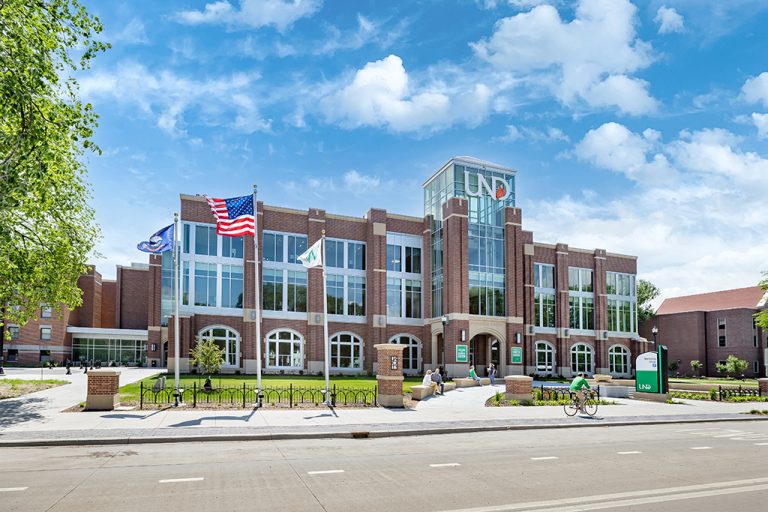 Outdoor view of Memorial Union
