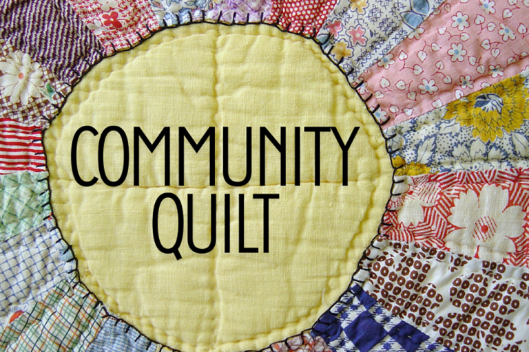 community quilt graphic