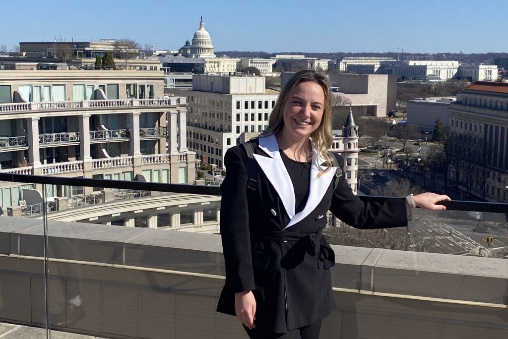 Sabina Haase in Washington, D.C.