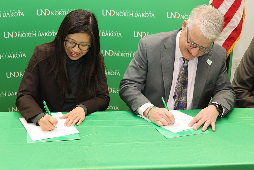 UND signs Memo of Understanding to advance hypersonics, other technologies