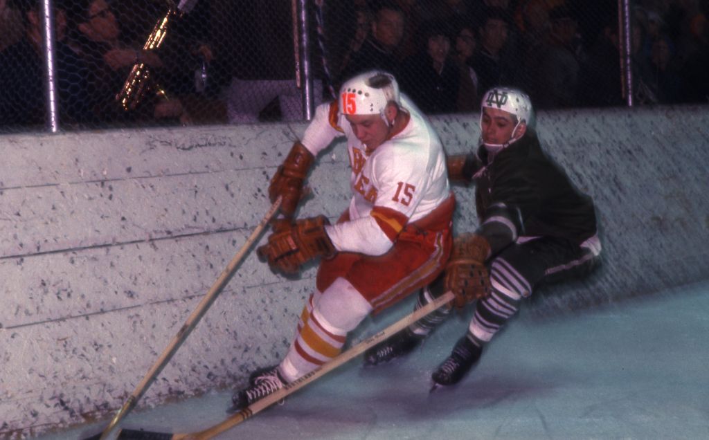 Hockey in the old Barn.