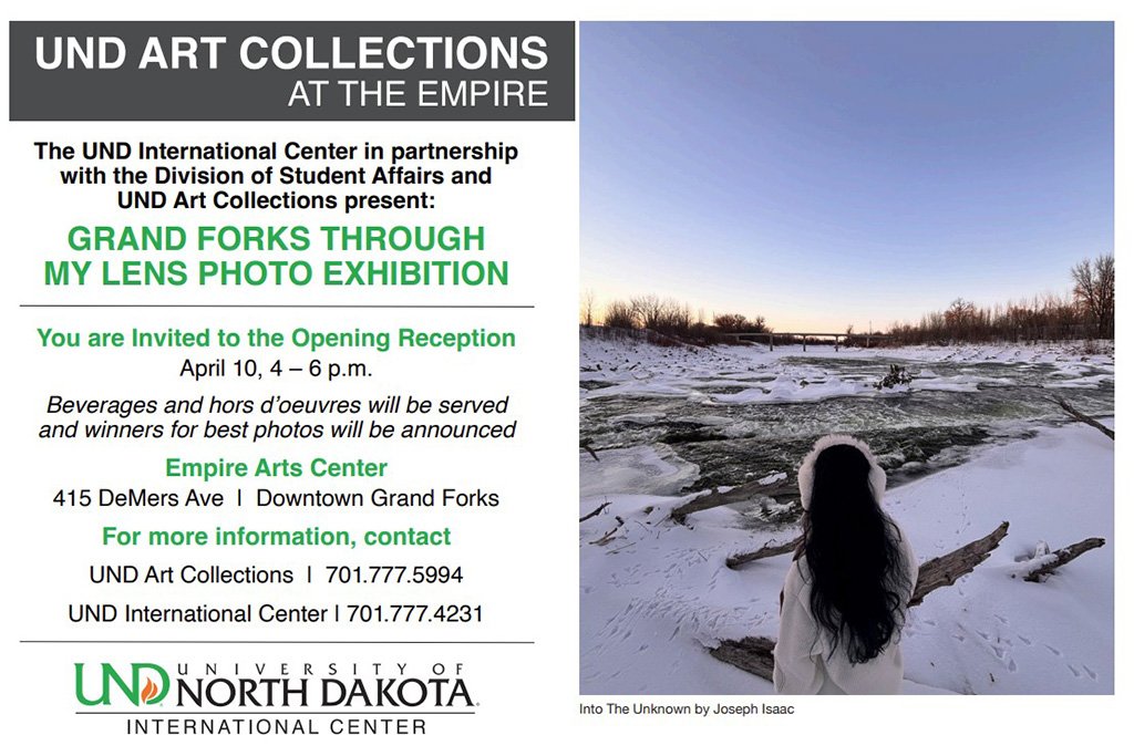 promotional flier for