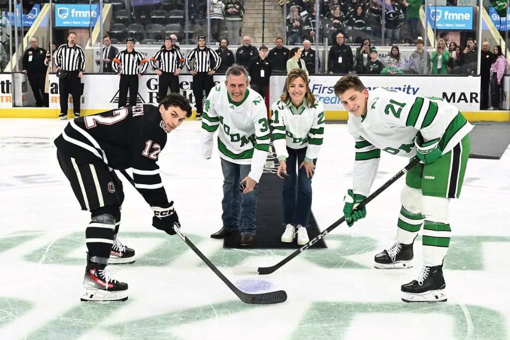 Governor Armstrong and Lt. Gov. Michelle Strinden.