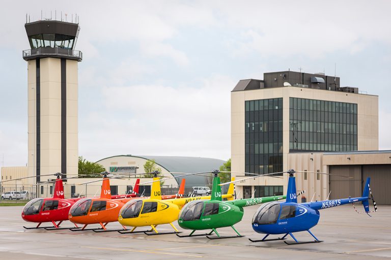 Helicopters at airport