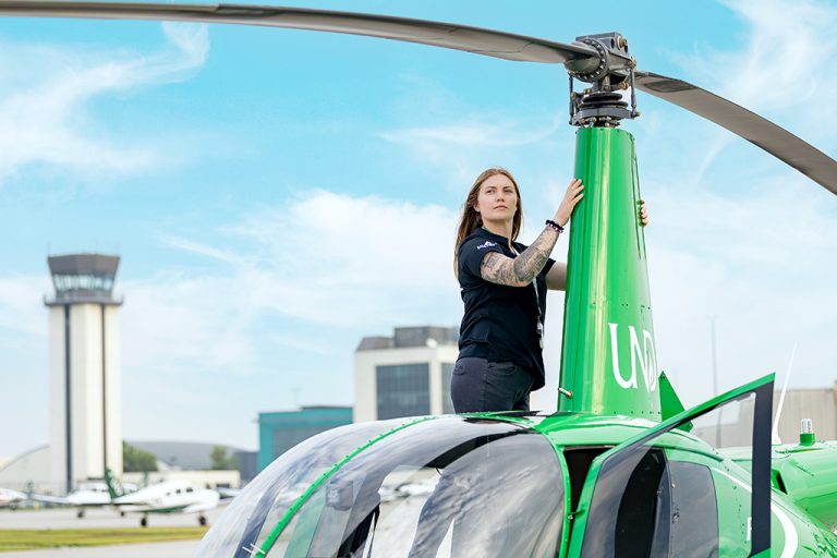 Leader in action: answering the call