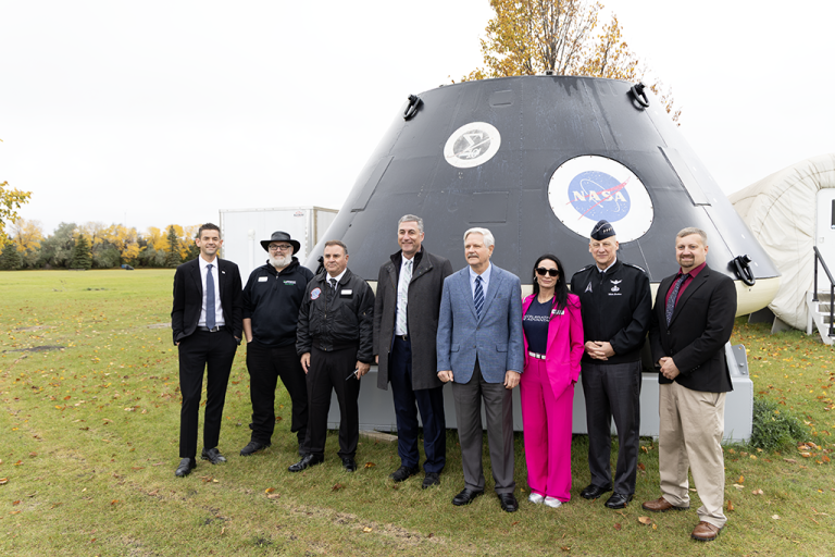 NASA administrator, Space Force General, talk Artemis and Golden Dome during UND visit