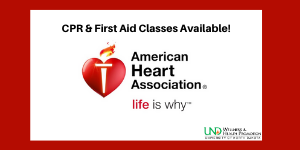 CPR & First Aid Class Available