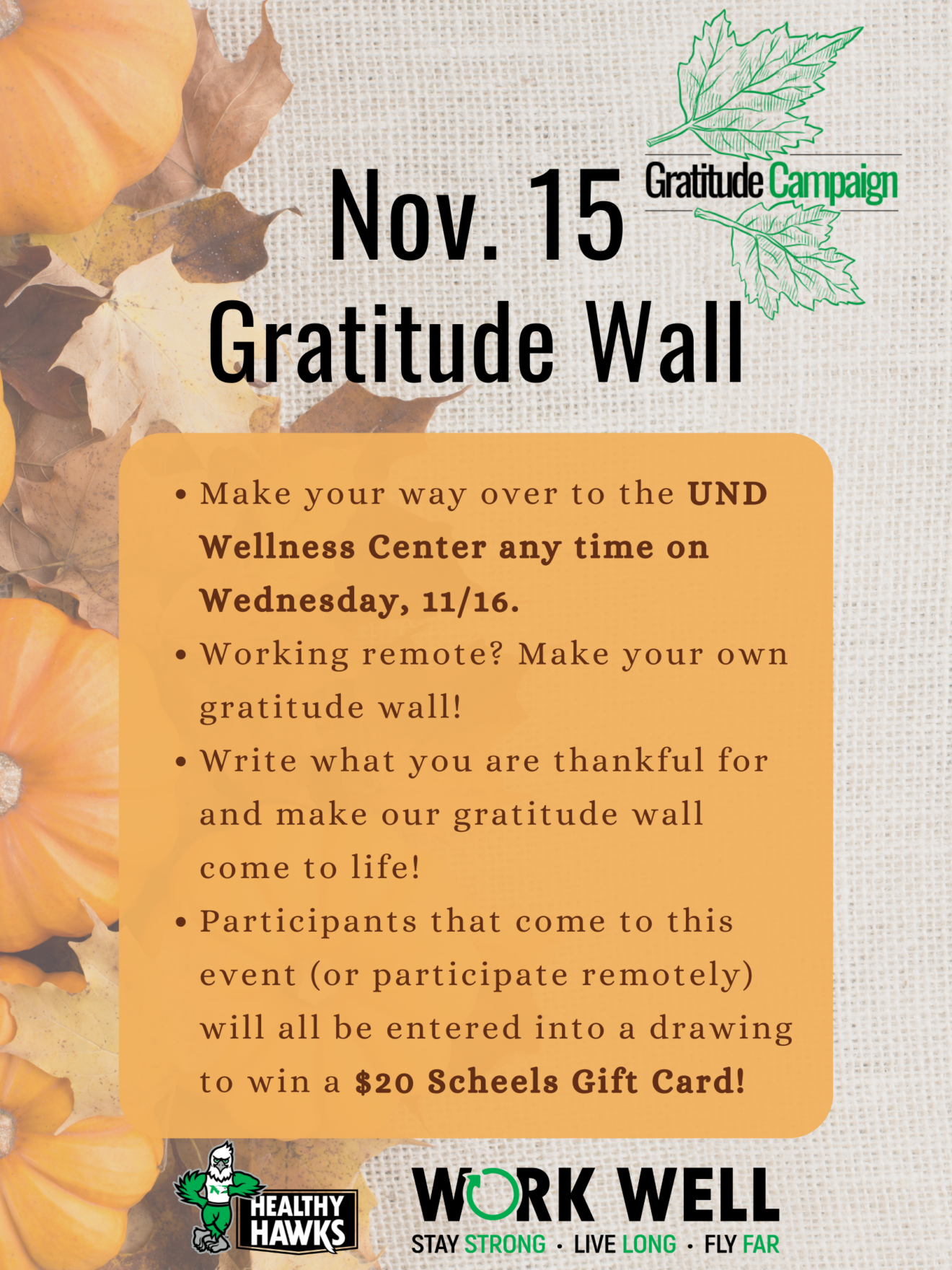 Fall 2022 Gratitude Campaign KW