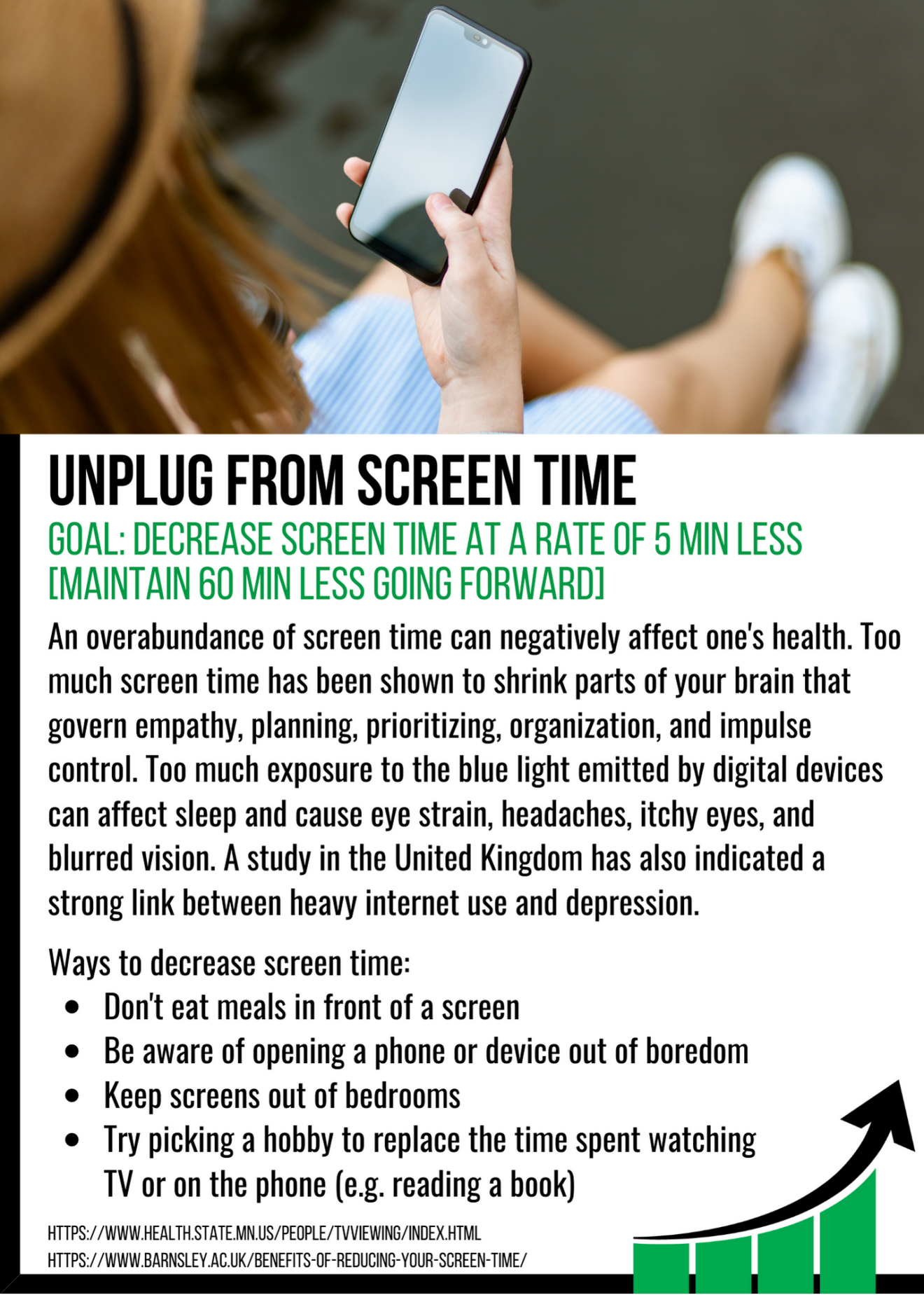 reduce screen time email